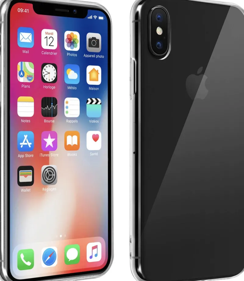 coque transparente p/iphone xs max<AKASHI Online