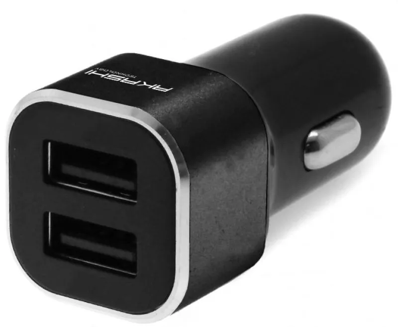 prise al/cigares 2usb x 2.4a noir<AKASHI Cheap