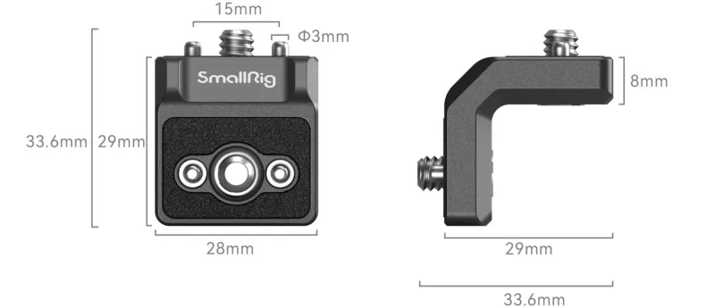 SMALLRIG 4360 MINI KIT PLAQUE MONTAGE<FEELWORLD Fashion