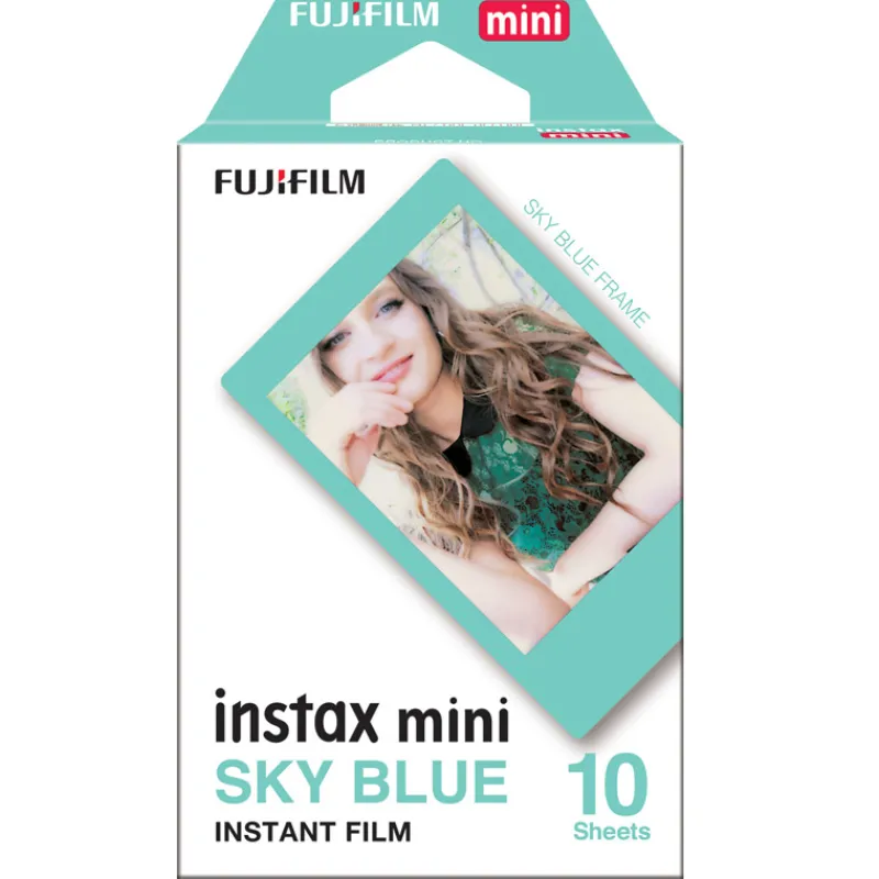 INSTAX MINI - COLOR FRAME BLEU<FUJIFILM Outlet