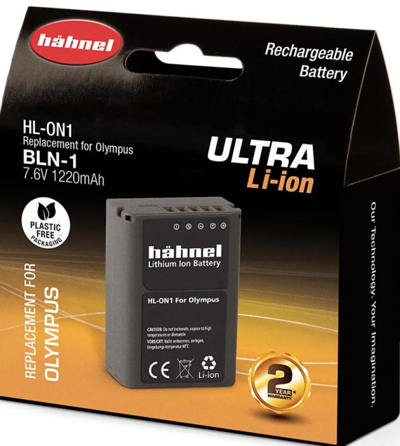 BATTERIE COMPATIBLE OLYMPUS BLN-1 ULTRA<HAHNEL Flash Sale
