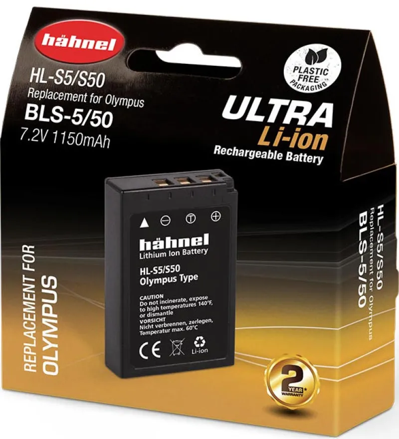 BATTERIE COMPATIBLE OLYMPUS BLS-5 ULTRA<HAHNEL Flash Sale