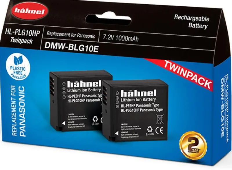 BATTERIE COMPATIBLE PANASONIC BLG10E<HAHNEL New