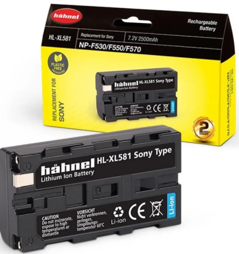 BATTERIE COMPATIBLE SONY NPF530/550/570<HAHNEL Cheap