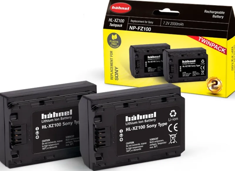 BATTERIE COMPATIBLE SONY NP-FZ100 TWIN<HAHNEL Cheap