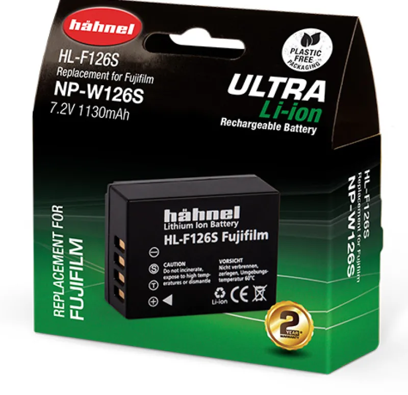 BATTERIE NP-W126S TWIN COMPATIBLE FUJI<HAHNEL Best Sale