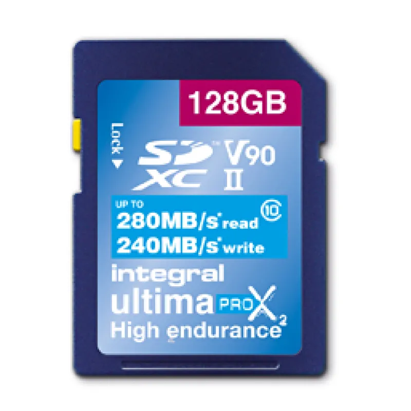 SDXC 128GB V90 8K 280/240MB<INTEGRAL Outlet