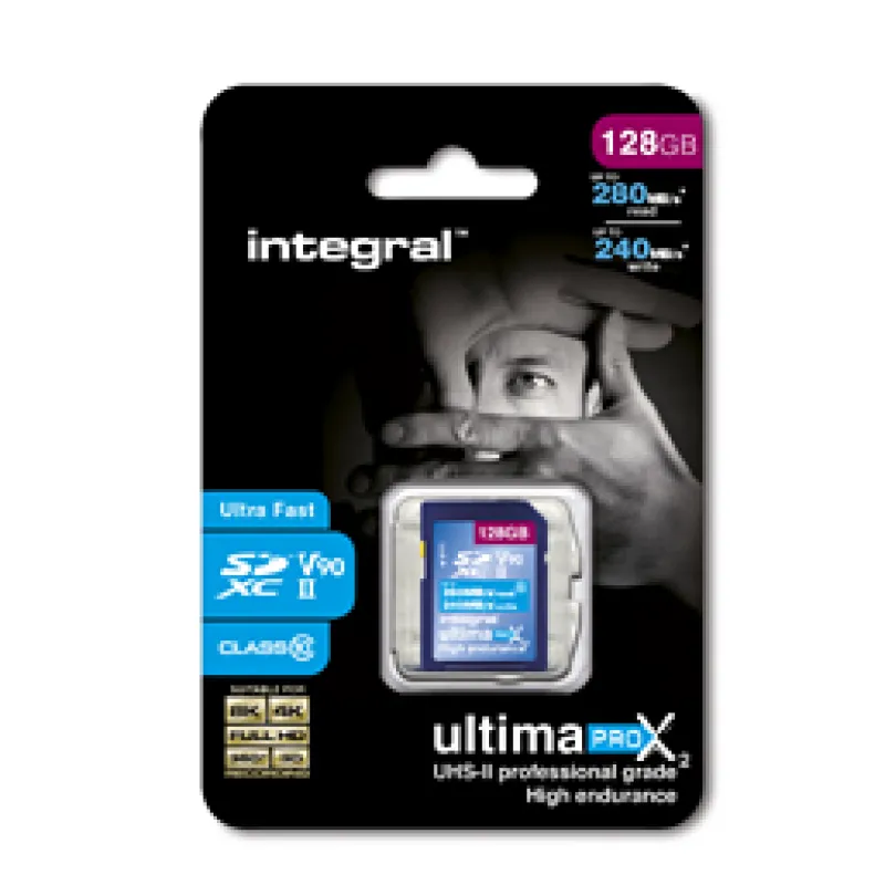 SDXC 128GB V90 8K 280/240MB<INTEGRAL Outlet