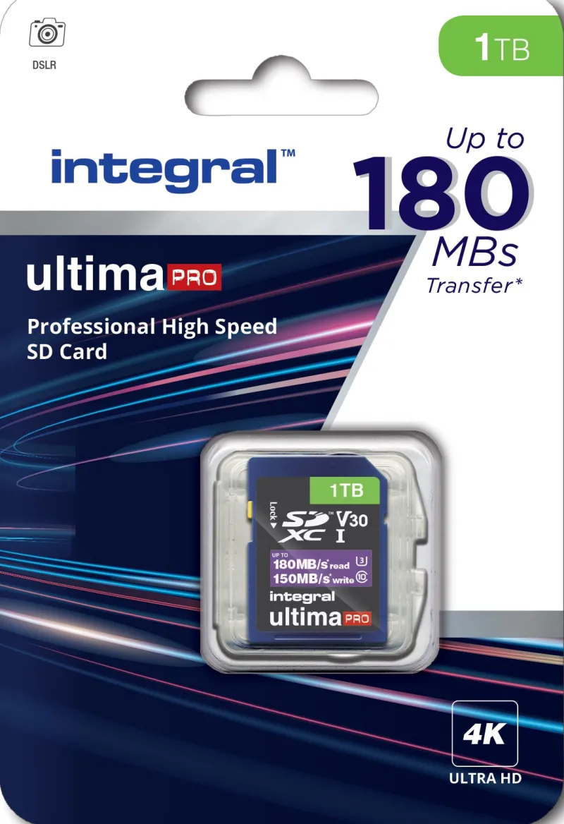 SDXC 1To CL10 180MB/150MB/s<INTEGRAL Clearance