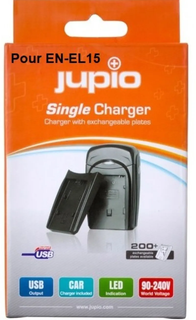 CHARGEUR BATTERIE COMPATIBLE EN-EL 15<JUPIO Cheap