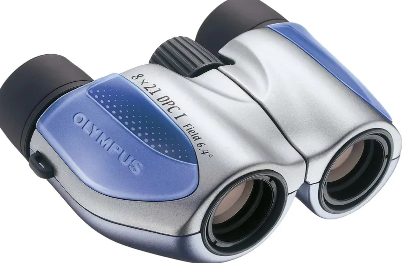 JUMELLES DPC I - 8X21 BLEU ACIER + ETUI<OLYMPUS Shop