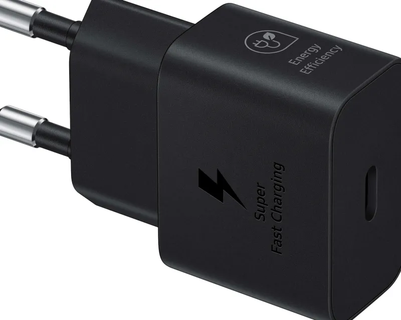SAMSUNGcharg/sect 25w noir type-c (ss cable)<SAMSUNG TELEPHONE Clearance