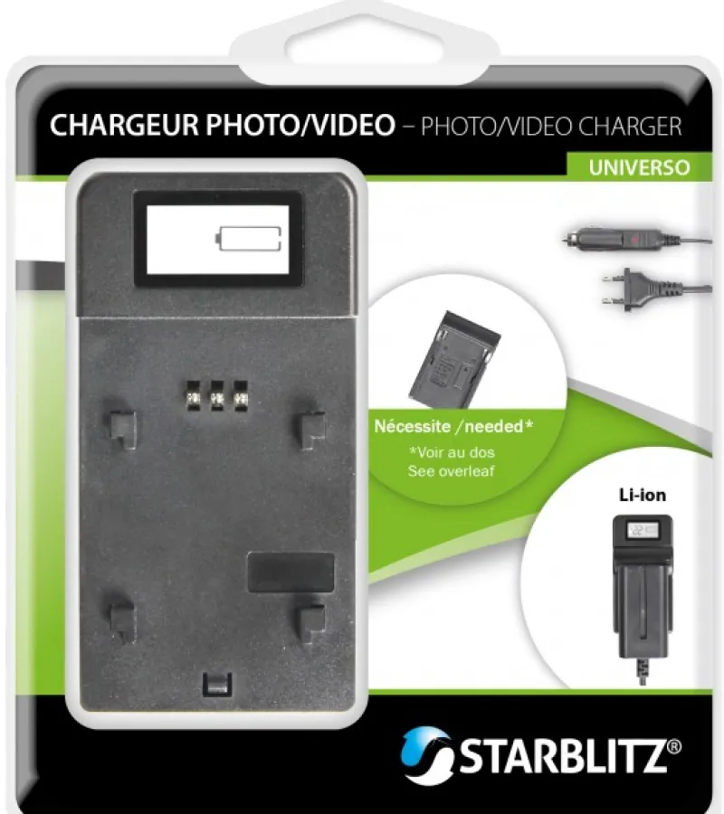 CHARGEUR BATTERIE UNIVERSEL UNIVERSO<STARBLITZ Store