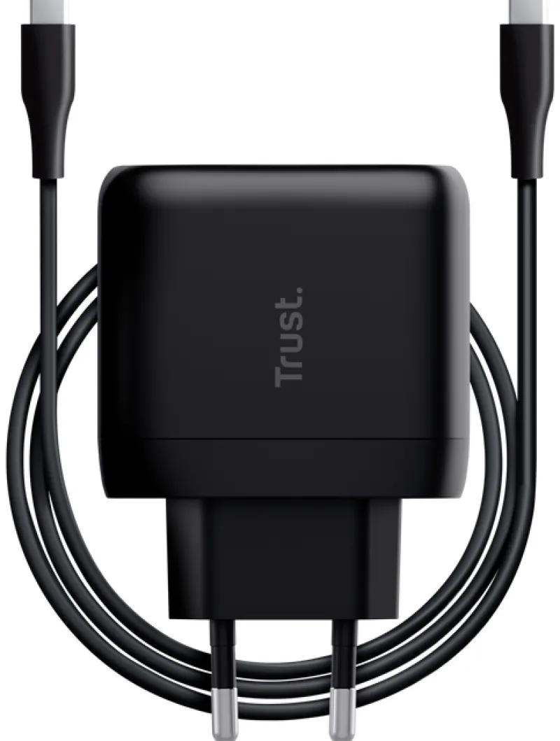 chargeur compact.usb-c.65w.<TRUST Flash Sale